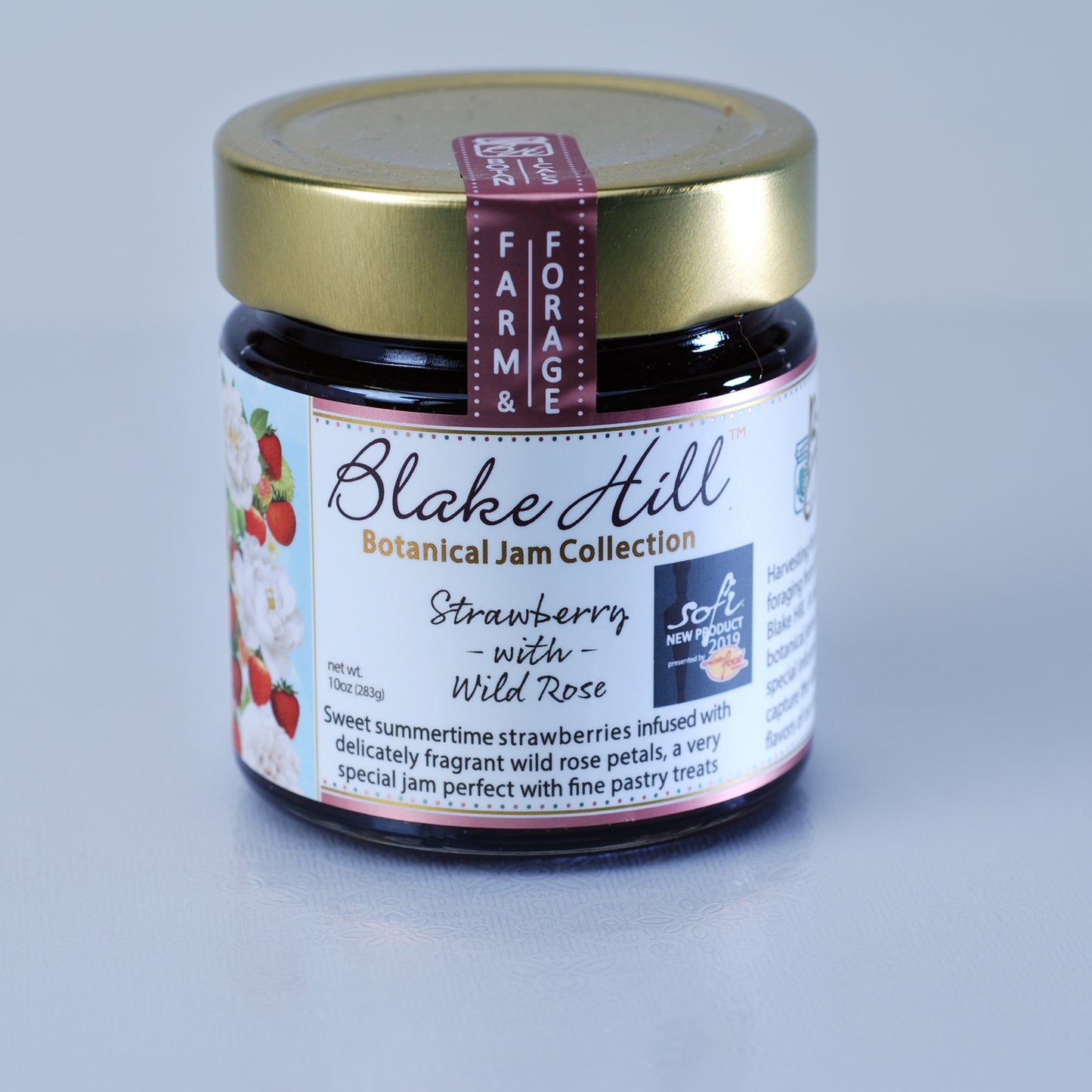 strawberry jam & scones
