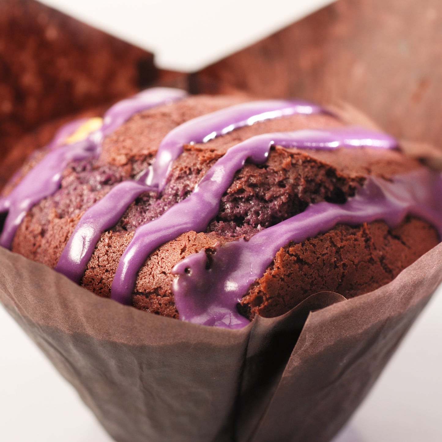 Ube White Chocolate Collection — Fresh Baked Loaf & 6 Muffins
