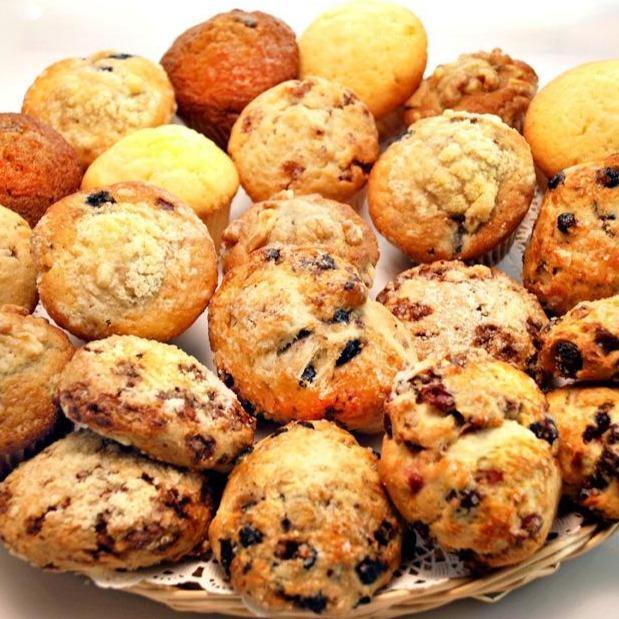 Fresh Baked Muffin & Scone Tray (22 Pieces) - Poppie's Dough