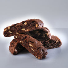 Load image into Gallery viewer, double chocolate walnut biscotti 

