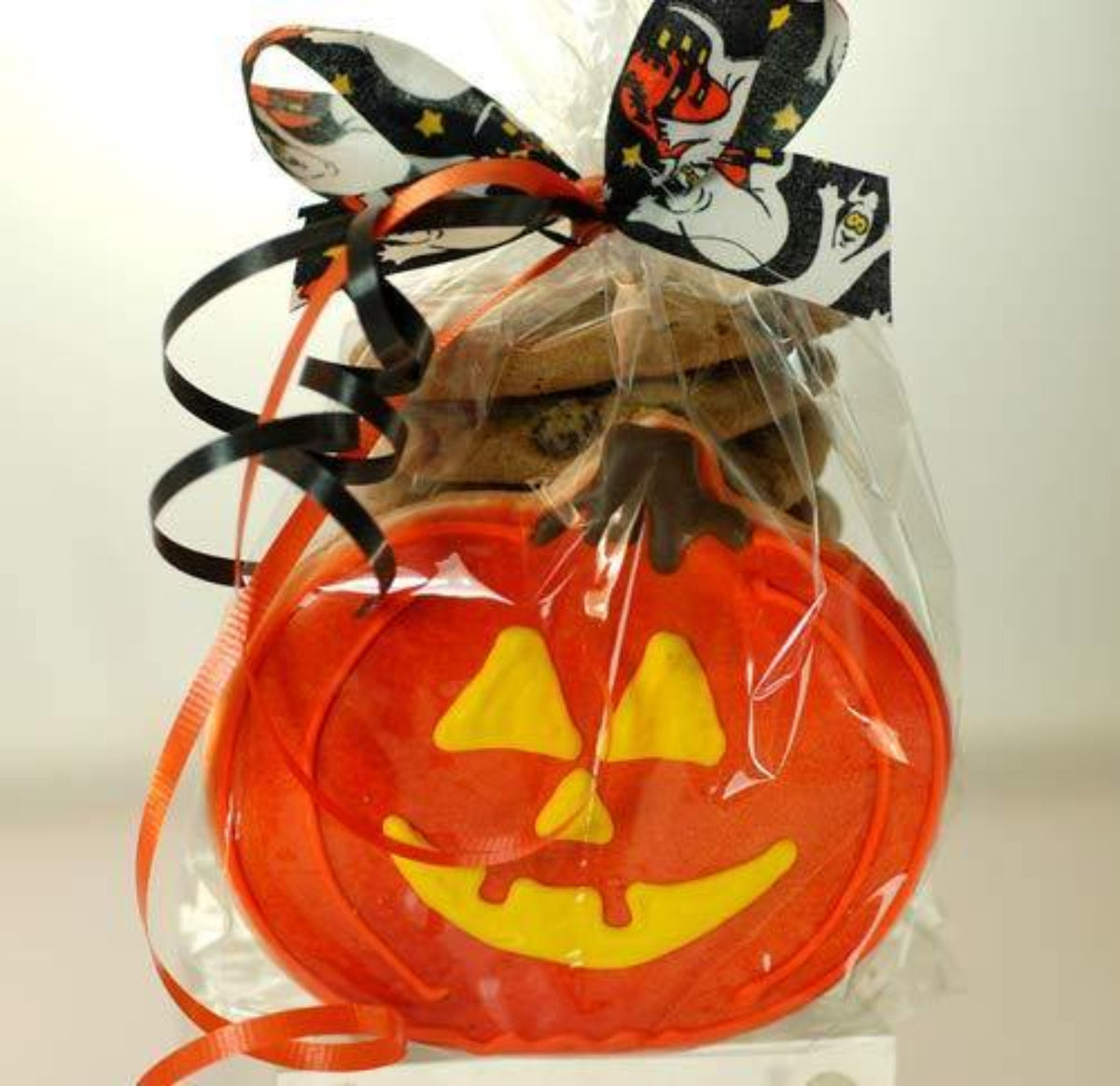 Halloween Jack-O'-Lantern Chocolate Chip Cookie Gift 13 Pieces
