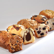 Load image into Gallery viewer, mini loaf carrot cake, marble, blueberry, banana chunk, pound cake
