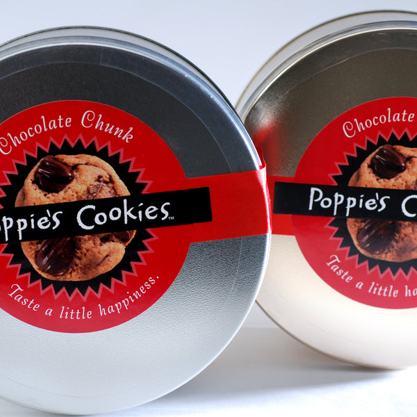 Holiday Cookie Tins Crispy or Soft Baked