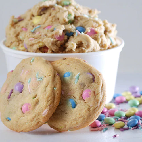Spring Candy Sprinkle Cookie Dough