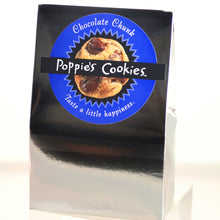 Load image into Gallery viewer, Crispy Chocolate Chunk Cookies Silver Box
