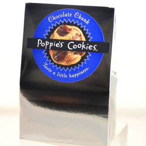 Crispy Chocolate Chunk Cookies Silver Box