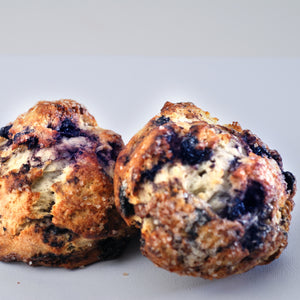 blueberry cream scones