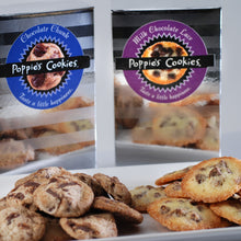 Load image into Gallery viewer, crispy chocolate chunk &amp; milk chocolate lace pecan elegant silver boxes
