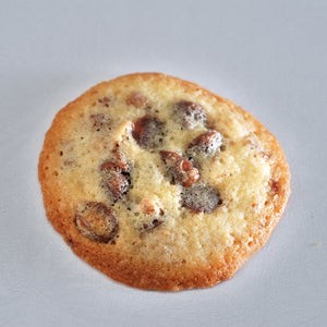 Crispy Mini Bite Size Cookies Elegant Silver Gift Boxes - 48 boxes/case