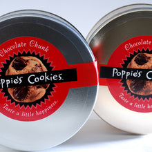 Load image into Gallery viewer, crispy cookie tin 32oz- 4-8oz bags
