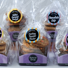 Load image into Gallery viewer, 5 variety soft baked cookie packages 
