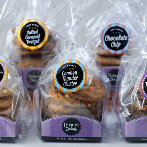 5 variety soft baked cookie packages 