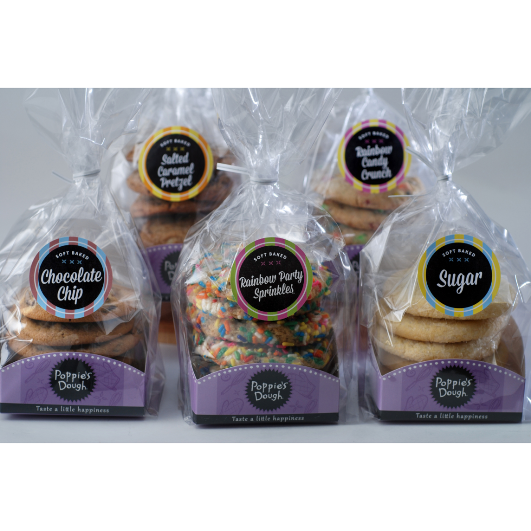 kids assorted flavor cookie boxes