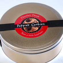 Load image into Gallery viewer, gourmet crispy butter cookie gift tin 4 - 8 oz bags 32oz&#39;s
