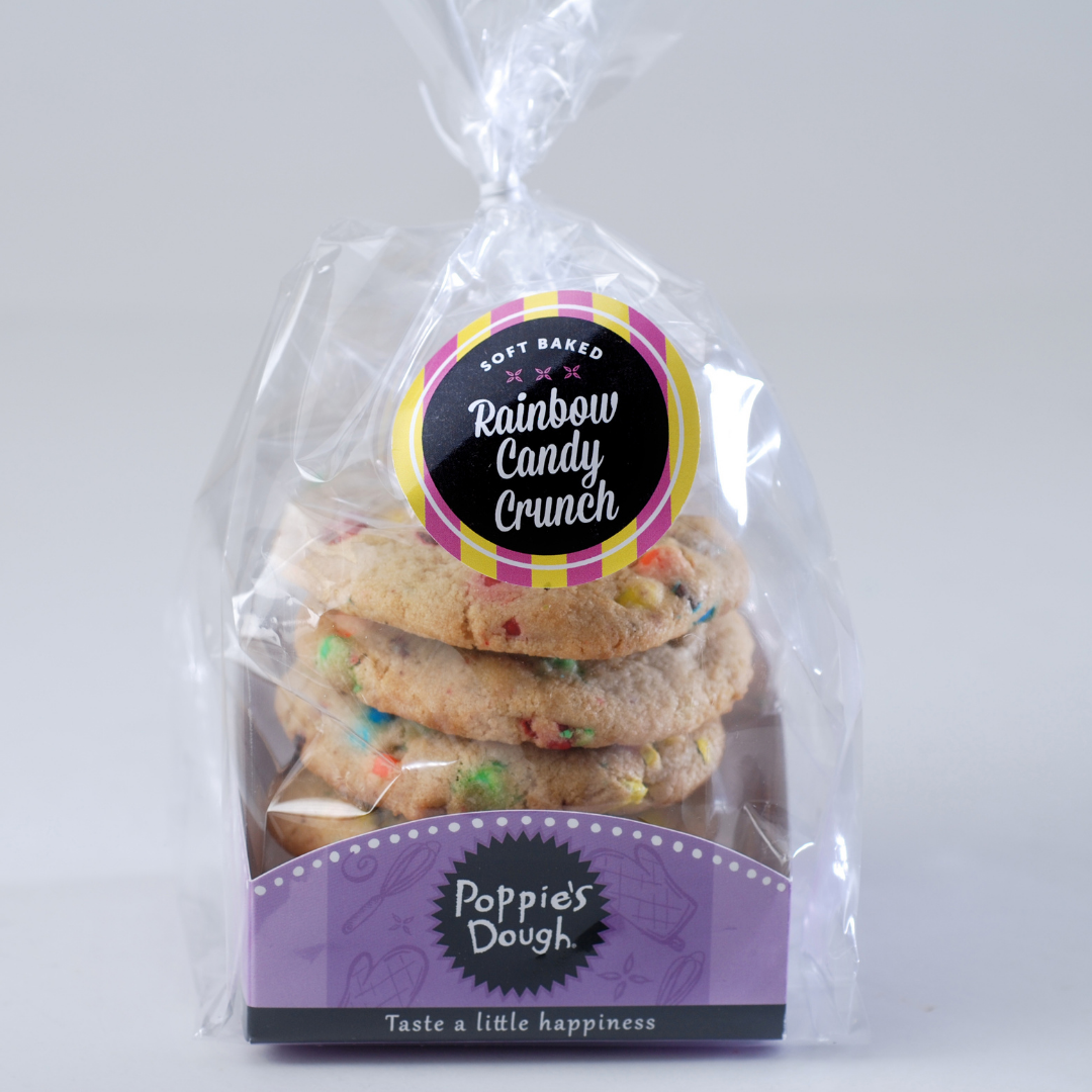 rainbow candy crunch cookie box