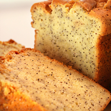 Load image into Gallery viewer, lemon poppy seed gourmet loaf
