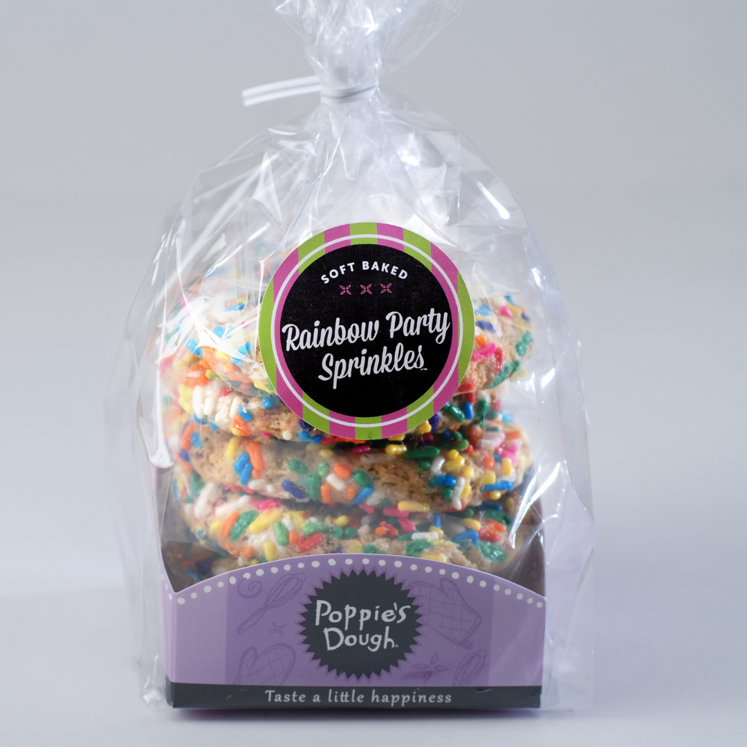 rainbow party sprinkle cookies 