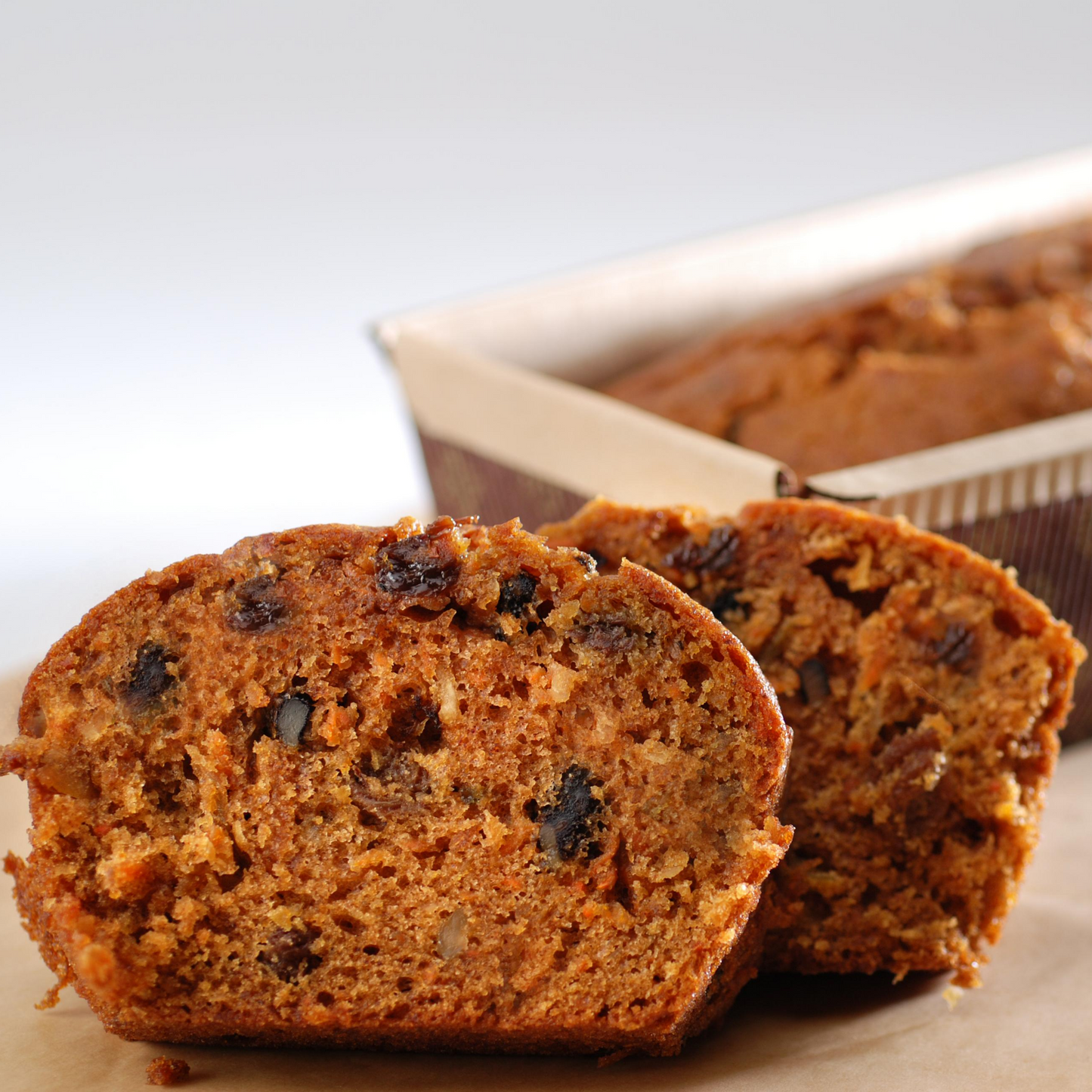 carrot raisin walnut loaf