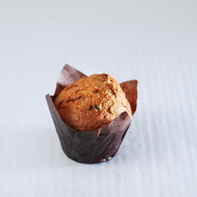 Load image into Gallery viewer, fresh baked carrot walnut cake muffin 
