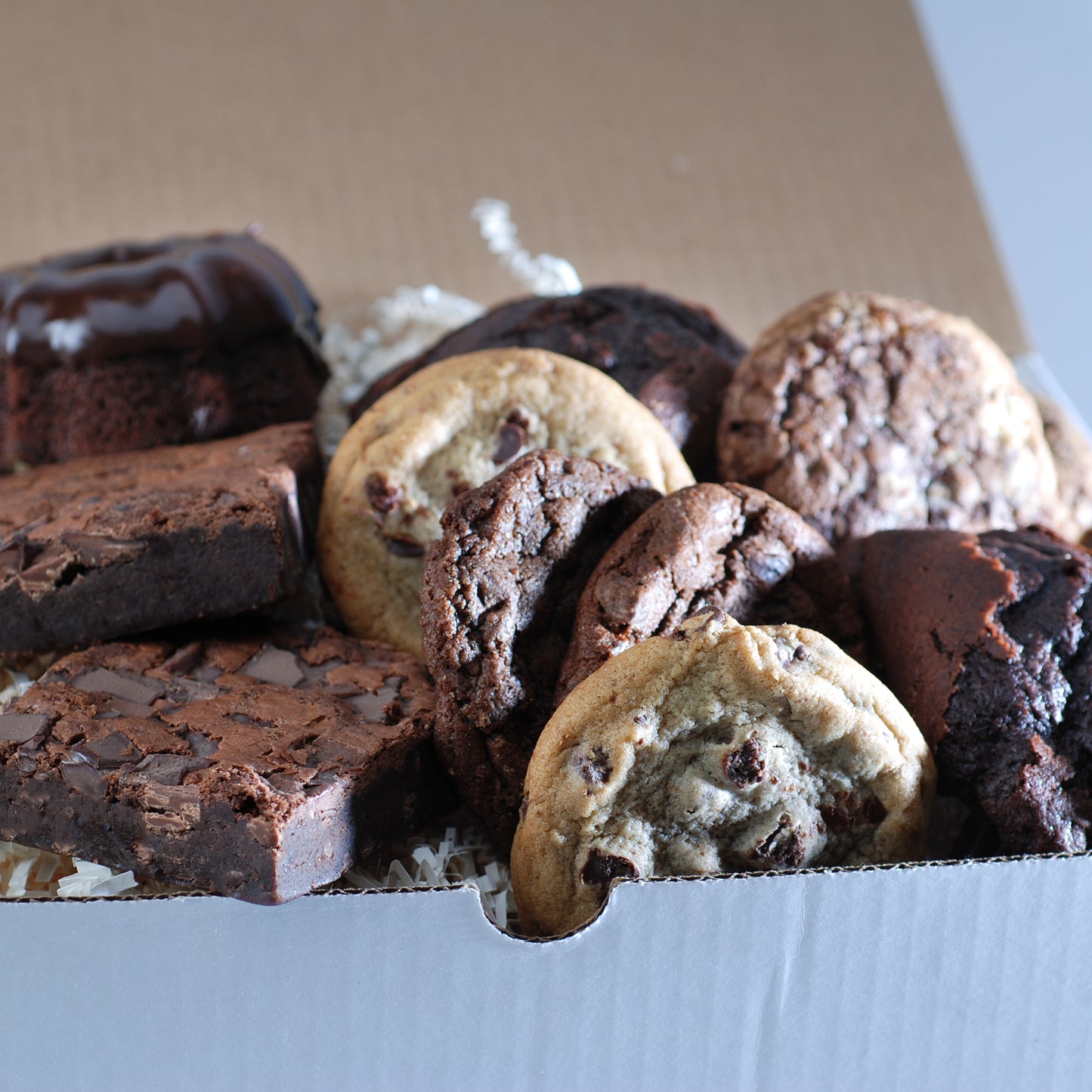 chocolate dessert assortment 