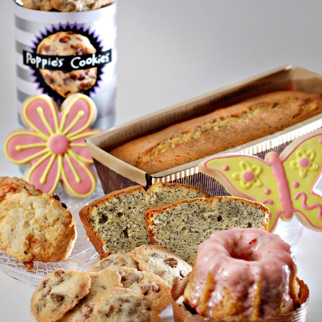 Lemon Strawberry butterfly bakery assortment