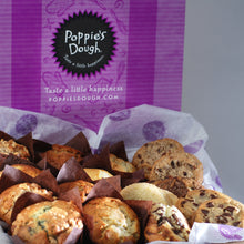 Load image into Gallery viewer, muffin cookie fresh baked assortment box
