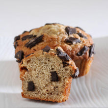 Load image into Gallery viewer, banana chocolate gourmet mini loaf
