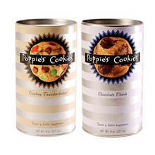 Load image into Gallery viewer, signature crispy mini cookies assorted gift set 4 canisters
