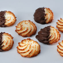 Load image into Gallery viewer, Coconut macaroons dipped in chocolate
