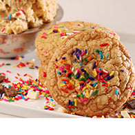 Load image into Gallery viewer, Rainbow party sprinkle cookie
