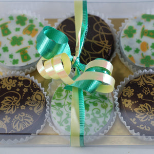 st pat's chocolate covered cookie gift