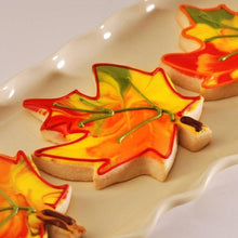 Load image into Gallery viewer, Autumn Cut-Out Cookie Gift Set (6 Pieces) - Poppie&#39;s Dough
